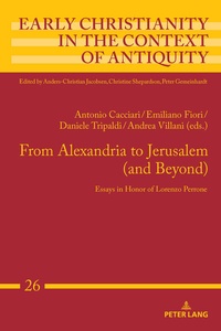 Abbildung von: From Alexandria to Jerusalem (and Beyond) - Peter Lang Verlag