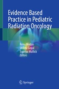 Cover: Evidence Based Practice in Pediatric Radiation Oncology - Springer Nature Switzerland AG