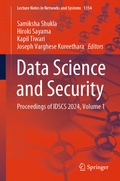 Cover: Data Science and Security - Springer Nature Switzerland AG