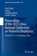 Cover: Proceedings of the 2025 China National Conference on Terahertz Biophysics - Springer Nature Switzerland AG