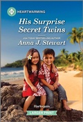 Cover: His Surprise Secret Twins - Harlequin Heartwarming Larger Print