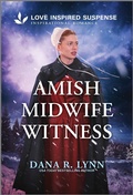 Cover: Amish Midwife Witness - Love Inspired Suspense