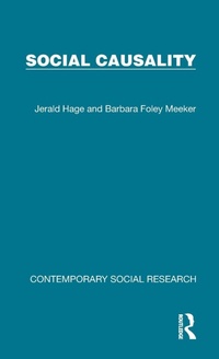 Enlarge image Cover: Social Causality - Routledge
