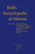 Cover: Brill's Encyclopedia of Sikhism, Volume 2 - Brill