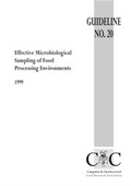 Cover: Effective microbiological sampling of food processing environments (1999) - The Stationery Office Ltd