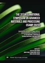 Cover: The 3rd International Symposium on Advanced Materials and Processing (ISAMP) - Trans Tech Publications Ltd