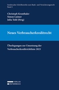 Cover: Neues Verbraucherkreditrecht - Verlag &Ouml;sterreich