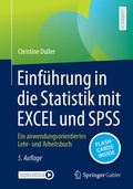Cover: Einf&uuml;hrung in die Statistik mit EXCEL und SPSS - Springer Gabler