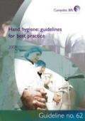 Cover: Hand hygiene: guidelines for best practice - The Stationery Office Ltd
