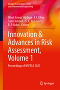 Cover: Innovation & Advances in Risk Assessment, Volume 1 - Springer