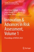 Cover: Innovation & Advances in Risk Assessment, Volume 1 - Springer Nature Switzerland AG