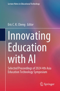 Enlarge image Cover: Innovating Education with AI - Springer Nature Switzerland AG