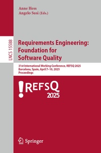 Abbildung von: Requirements Engineering: Foundation for Software Quality - Springer