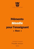 Cover: M&eacute;mento Moodle pour l'enseignant - BoD - Books on Demand - Frankreich