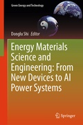 Cover: Energy Materials Science and Engineering: From New Devices to AI Power Systems - Springer