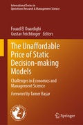 Cover: The Unaffordable Price of Static Decision-making Models - Springer