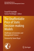 Cover: The Unaffordable Price of Static Decision-making Models - Springer