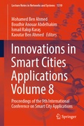 Cover: Innovations in Smart Cities Applications Volume 8 - Springer