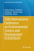 Cover: 15th International Conference on Environmental Science and Development (ICESD2024) - Springer
