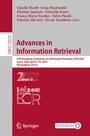 Cover: Advances in Information Retrieval - Springer