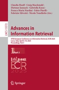 Cover: Advances in Information Retrieval - Springer