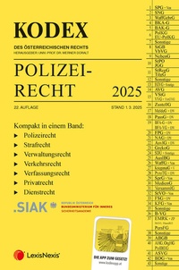 Abbildung von: KODEX Polizeirecht 2025 - inkl. App - LexisNexis ARD ORAC