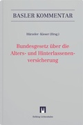 Cover: Bundesgesetz &uuml;ber die Alters- und Hinterlassenenversicherung (AHVG) - Helbing & Lichtenhahn