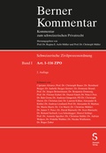 Cover: Schweizerische Zivilprozessordnung (Art. 1-352 ZPO sowie Art. 400-408 ZPO) - St&auml;mpfli Verlag AG