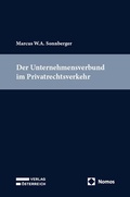 Abbildung von: Der Unternehmensverbund im Privatrechtsverkehr - Nomos
