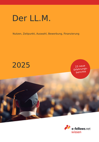 Enlarge image Cover: Der LL.M. 2025 - e-fellows.net