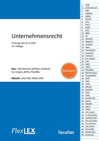 Abbildung von: FlexLex Unternehmensrecht | Studium - facultas / FlexLex