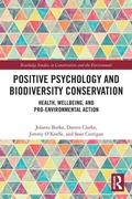 Cover: Positive Psychology and Biodiversity Conservation - Routledge