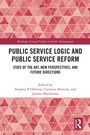 Cover: Public Service Logic and Public Service Reform - Routledge