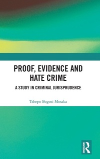 Abbildung von: Proof, Evidence and Hate Crime - Routledge