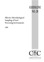 Cover: Effective Microbiological Sampling of Food Processing Environments - Campden Bri