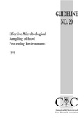 Cover: Effective Microbiological Sampling of Food Processing Environments - Campden Bri