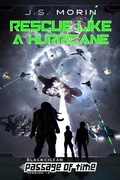 Cover: Rescue Like a Hurricane (Black Ocean: Passage of Time, #12) - Magical Scrivener Press