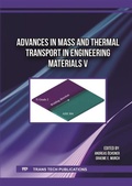 Cover: Advances in Mass and Thermal Transport in Engineering Materials V - Trans Tech Publications Ltd