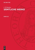 Cover: S&auml;mtliche Werke. Band 3/2 - De Gruyter