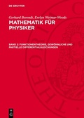 Cover: Funktionentheorie, gew&ouml;hnliche und partielle Differentialgleichungen - De Gruyter