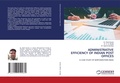 Cover: Administrative Efficiency of Indian Post Offices - LAP Lambert Academic Publishing