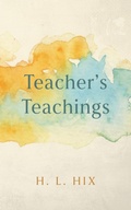 Cover: Teacher's Teachings - Wipf and Stock Publishers