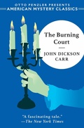 Cover: The Burning Court - Simon + Schuster LLC