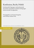 Cover: Konfession, Recht, Politik - Franz Steiner Verlag