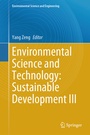 Cover: Environmental Science and Technology: Sustainable Development III - Springer