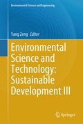Cover: Environmental Science and Technology: Sustainable Development III - Springer