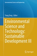 Cover: Environmental Science and Technology: Sustainable Development III - Springer