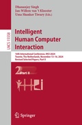 Cover: Intelligent Human Computer Interaction - Springer
