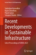Cover: Recent Developments in Sustainable Infrastructure - Springer
