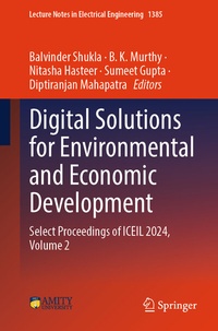 Enlarge image Cover: Digital Solutions for Environmental and Economic Development - Springer Nature Switzerland AG
